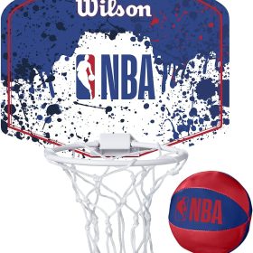 Wilson Mini Hoop NBA Team - NBA Red/White/Blue