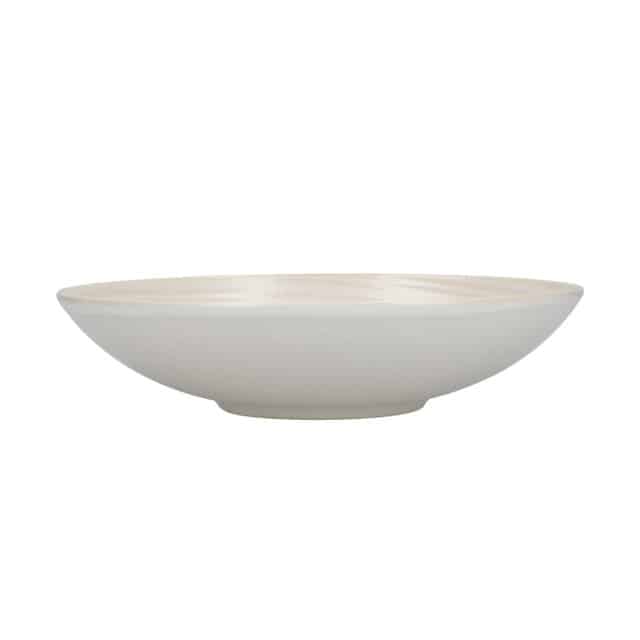 KitchenCraft Stoneware Pasta Bowl Blue/Cream - komplekt 4 tk