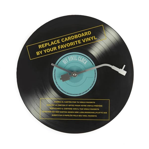 Balvi Wall Clock Soundtracks - DIY Customizable
