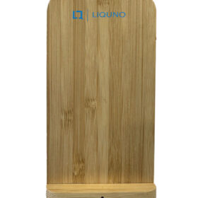 Liquno Nissi Green Line Bamboo Induction Charger StandLiquno Nissi Green Line Bamboo Induction Charger Stand