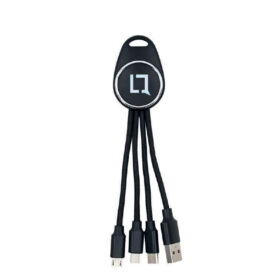 Liquno Nissi Shining Keyring with 3in1 Data Cable