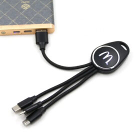 Liquno Nissi Shining Keyring with 3in1 Data Cable