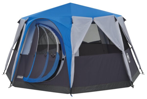 Семейная многосторонняя палатка Coleman Cortes Octagon 8 - синяя