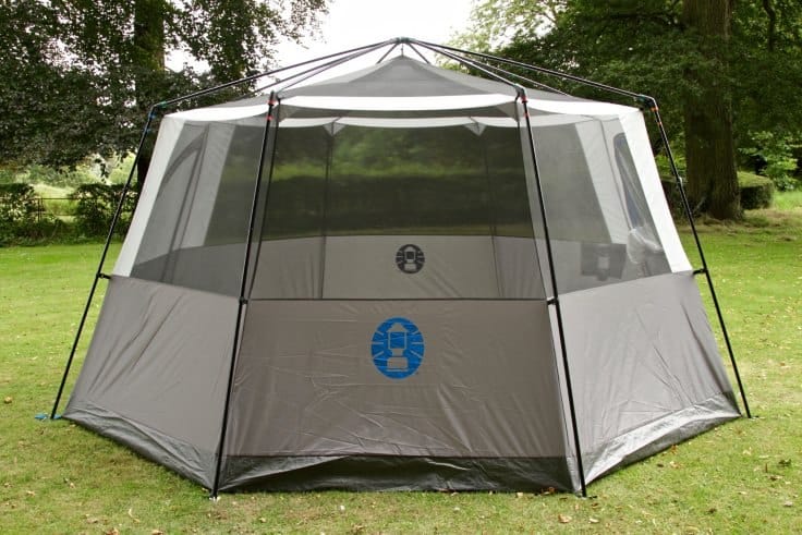 Wielostronny namiot rodzinny Coleman Cortes Octagon 8 — niebieski