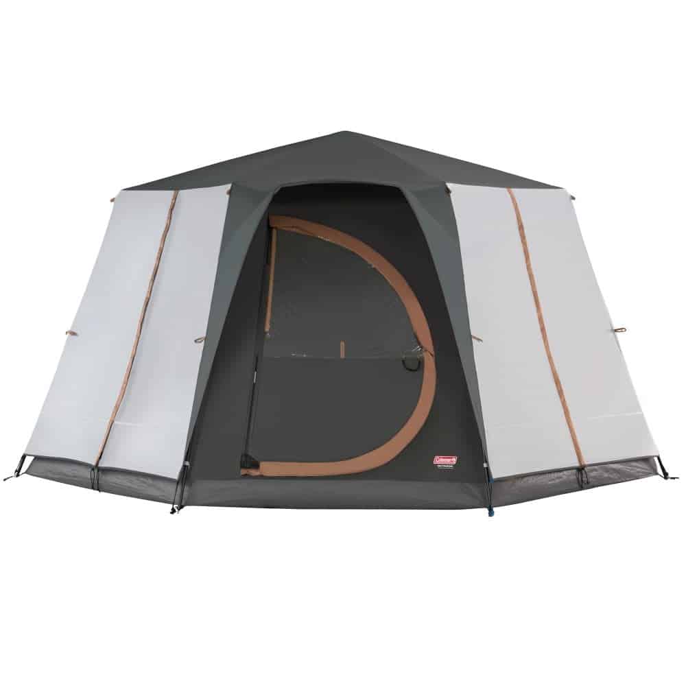Coleman Cortes Octagon Family Multi-Sided Tent Grey