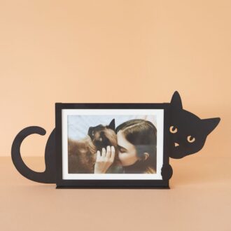 Vietturis Balvi fotorāmis Slēpts kaķis – Horizontāli