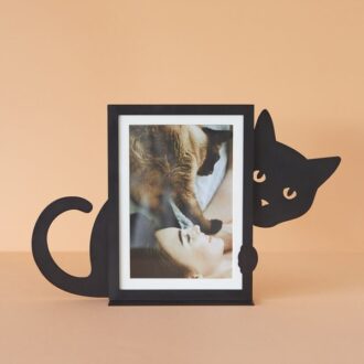 Vietturis Balvi fotorāmis Slēpts kaķis – vertikāls