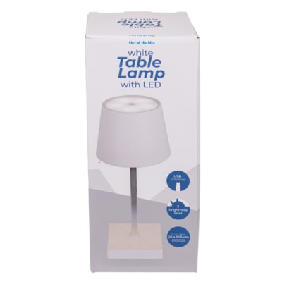 Out of the Blue LED Table Lamp - White