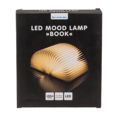 Out of the Blue LED Mood Lamp - Book