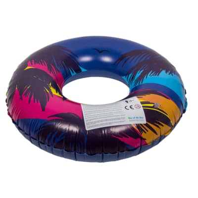 Out of the Blue Inflatable Swim Ring Palm Trees