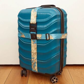 Kikkerland Luggage Straps World Traveller