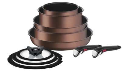 Tefal Ingenio Resource Pan Set - 10pcs - with 2 handles