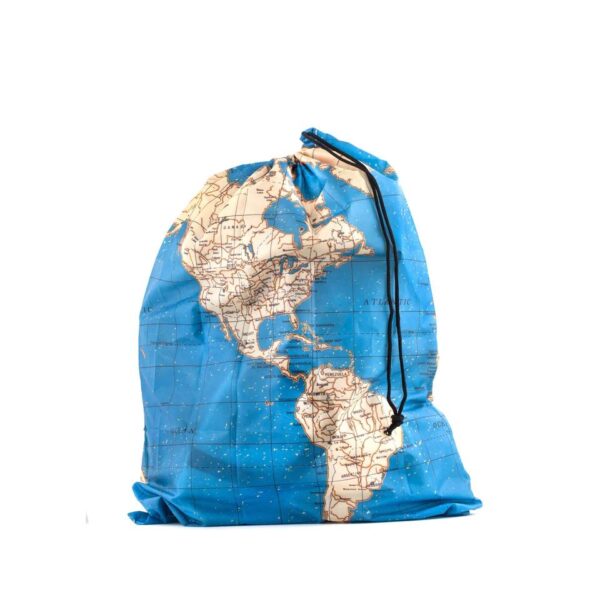 Kikkerland Travel Bags Maps - Set 4pcs.