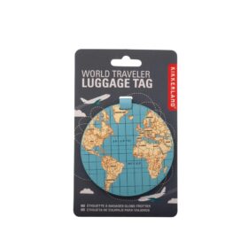 Kikkerland World Traveller bagagelabel