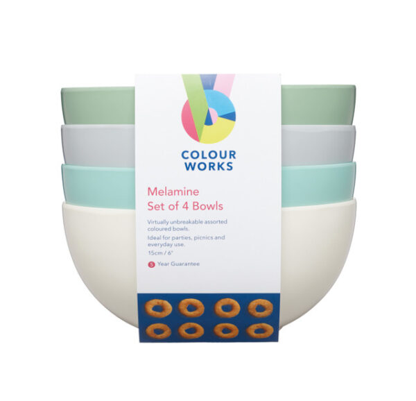 Colourworks_Melamine_Bowls_Classic_Colours_Set_4pcs.