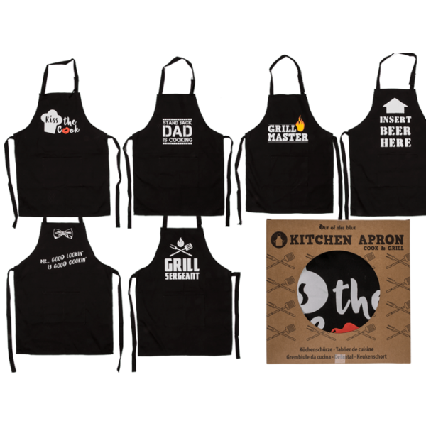 Out of the Blue BBQ Apron Cook & Grill