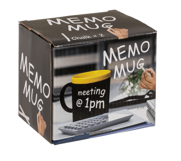 Writeable Coffee Memo Message Mug