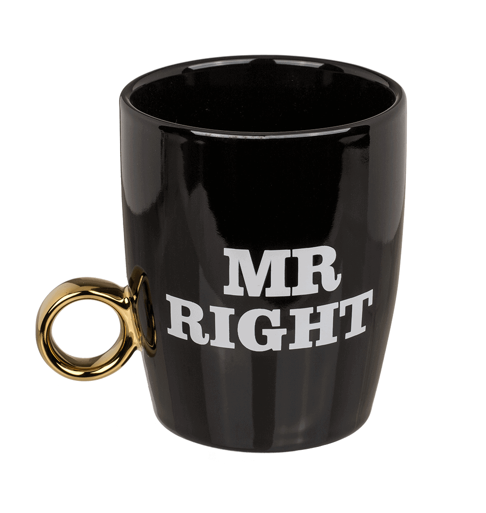 Кружки для кофе Mr Right Mrs Always Right