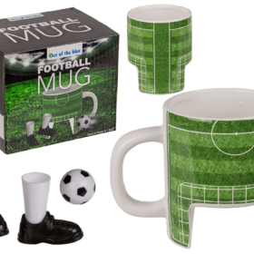 Kaffeetasse für einen Fußballfan
