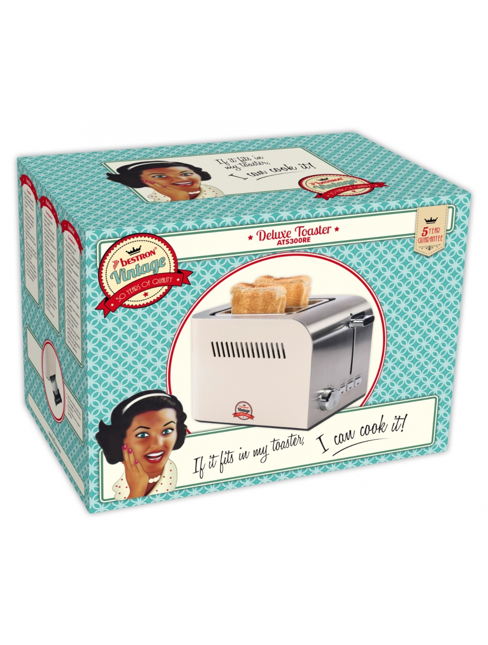 Bestron Toaster Vintage
