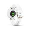 Garmin Lily® – Sport Edition | Cream Gold – White