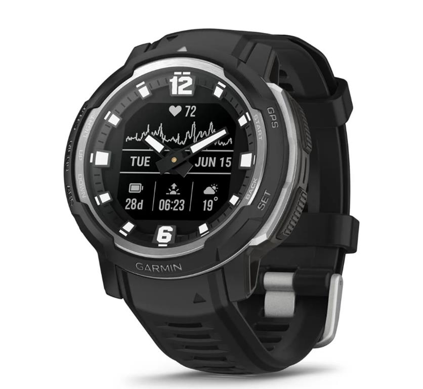 Garmin Instinct® Crossover Adventure Watch – Black