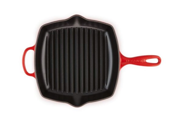 Le Creuset Cast Iron Square Grillit® | 26cm – Red