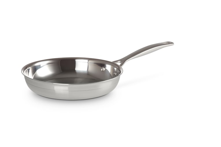 Le Creuset Stainless Steel Uncoated Frying Pan – 24cm