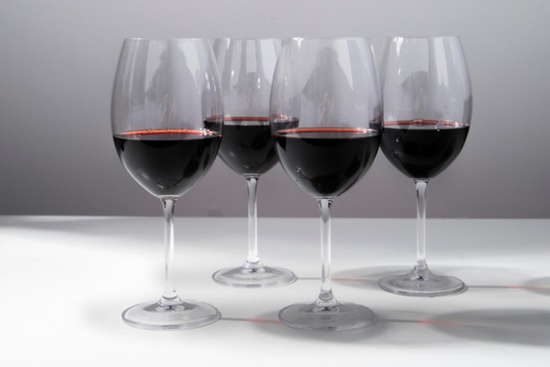 Grace Set of 4 Bordeaux Red Wine Glasses – Mikasa