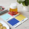 Balvi Coasters Pantone Colours - Set 4pcs. - Image 4