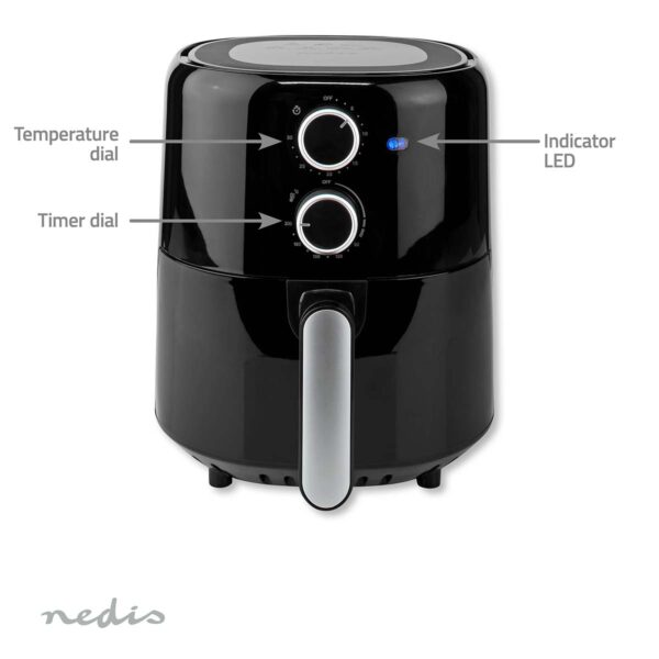 Nedis Hot Air Fryer 3.0L - Timer 30min