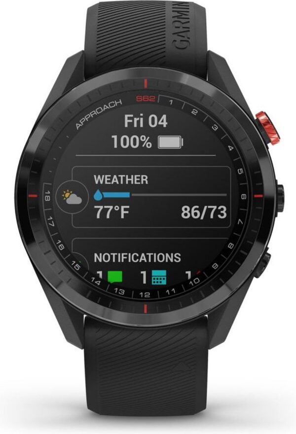 Garmin Approach® S62 Premium GPS Golf Smartwatch | Black