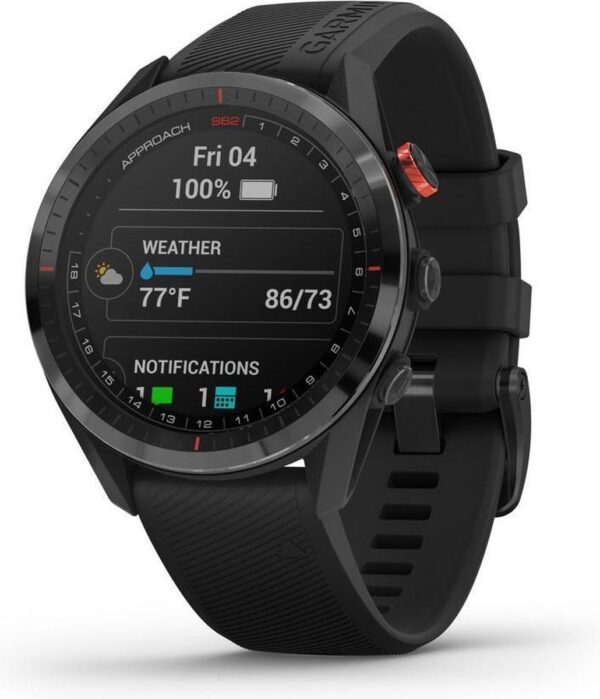 Garmin Approach® S62 Premium GPS Golf Smartwatch | Black