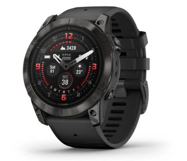 Garmin epix™ Pro Sapphire Edition 51mm | Carbon Grey | Black