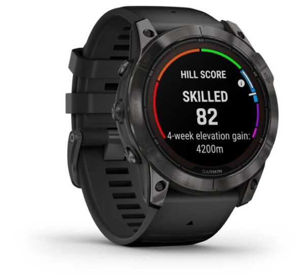 Garmin Fenix® 7X Pro Sapphire Solar | Carbon Grey | Black