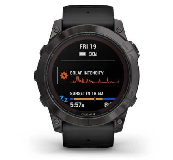 Garmin Fenix® 7X Pro Sapphire Solar | Carbon Grey | Black