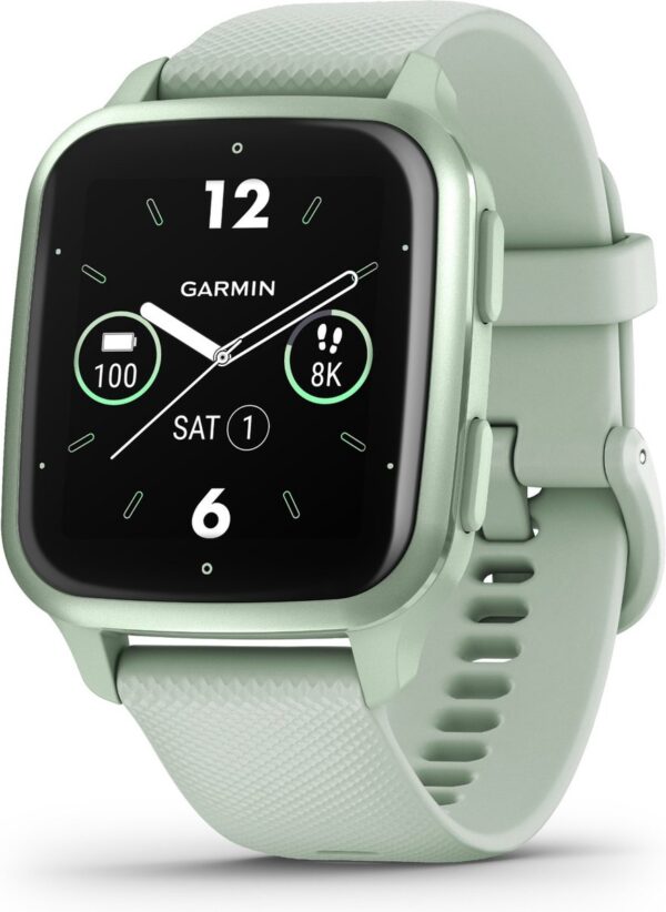 Garmin Venu® Sq 2 Fitness Smartwatch Mint