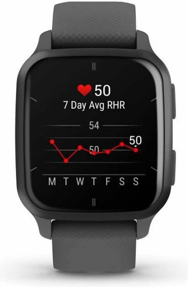 Garmin Venu® Sq 2 Fitness Smartwatch Slate Grey