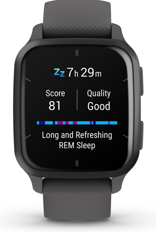 Garmin Venu® Sq 2 Fitness Smartwatch Slate Grey