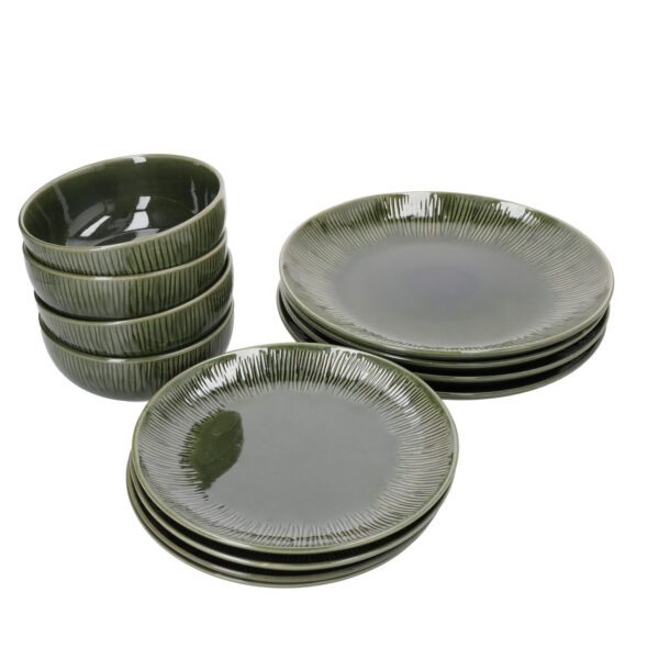 Mikasa Jardin Stoneware Dinner Set - 12pcs.