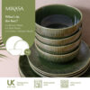 Mikasa Jardin Stoneware Dinner Set - 12pcs.