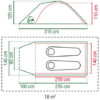 Coleman Darwin 2+ Dome Tent with Porch