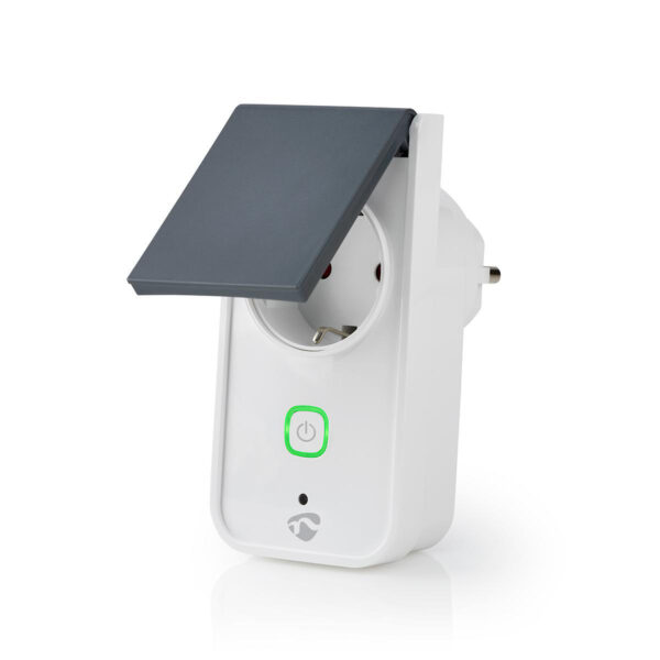 Nedis WiFi Smart Plug | Type F | 3680W | 16A | IP44