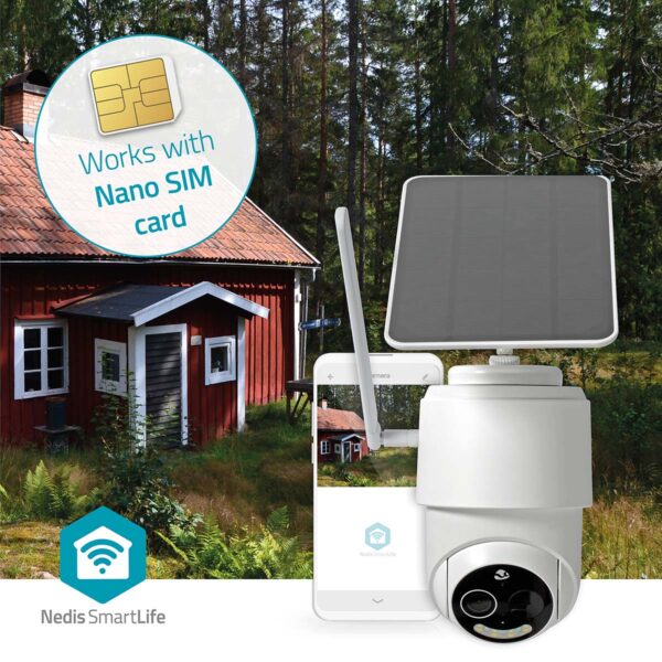 Nedis SmartLife Outdoor Camera | 4G | Full HD | Wireless