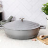 MasterClass Cast Aluminium Casserole 4L. - Ombre Grey