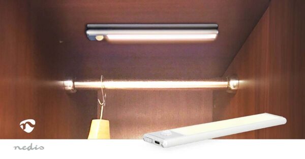 Nedis LED Cabinet Light 110lm - Rechargeable - Motion Sensor