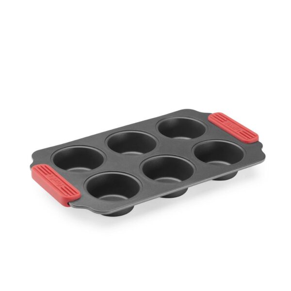 Lékué Cake Mould - Carbon Steel - NonStick - 6 Muffins