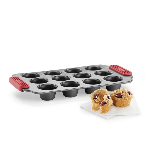 Lékué Cake Mould - Carbon Steel - NonStick - 12 Mini Muffins