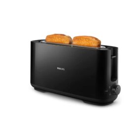 Philips Daily Collection Toaster | Long Shot | Black