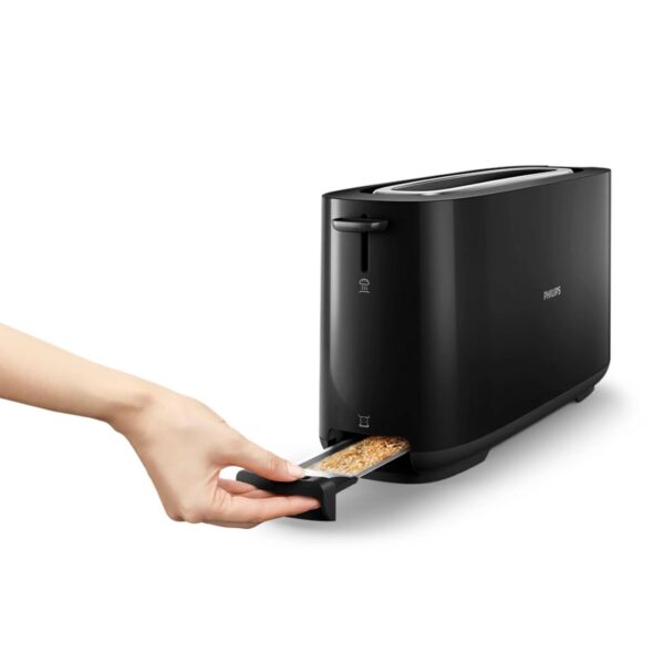 Philips Daily Collection Toaster | Long Shot | Black